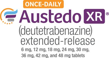 AUSTEDO XR® (deutetrabenazine) extended-release tablets logo